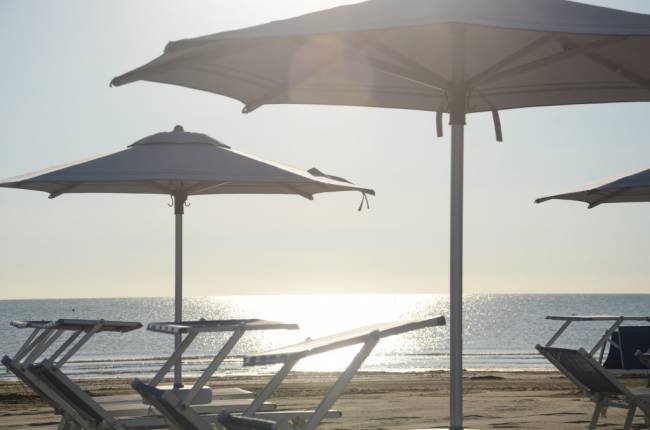 Зонт пляжный профессиональный Ø3 м Picasso под дерево Ø3000 мм