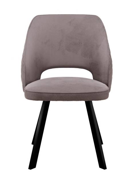 Стул DikLine 274 поворотный Z48 капучино, ножки черные