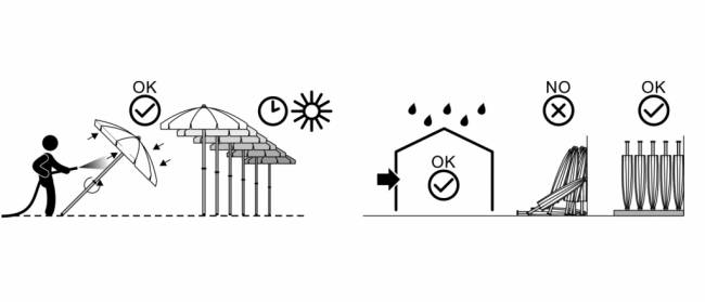 Зонт пляжный профессиональный 2х2 м Mondrian 2000х2000 мм Зонт пляжный профессиональный 2х2 м Mondrian 2000х2000 мм