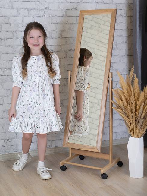 Зеркало напольное В 27Н светло-коричневый 137 см х 42,5 см Зеркало напольное В 27Н светло-коричневый 137 см х 42,5 см