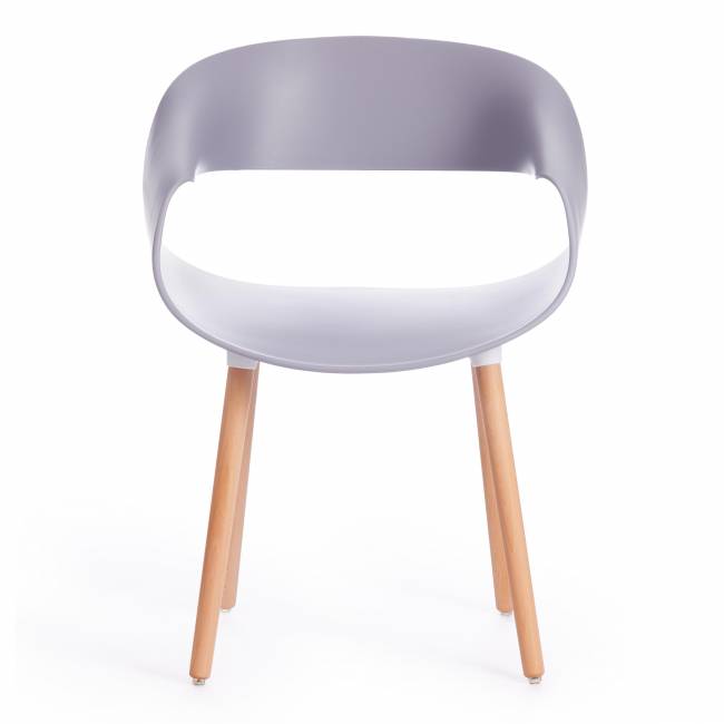 Стул QXX (mod. C1058-1) пластик/дерево, 60 х 53 х 81 см, Grey (серый) 92717 / натуральный (Комплект из 4 шт.) серый пластик/дерево Стул QXX (mod. C1058-1) пластик/дерево, 60 х 53 х 81 см, Grey (серый) 92717 / натуральный (Комплект из 4 шт.) серый пластик/дерево