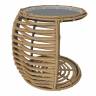 MOKKA MAJORCA боковой столик, цвет соломенный