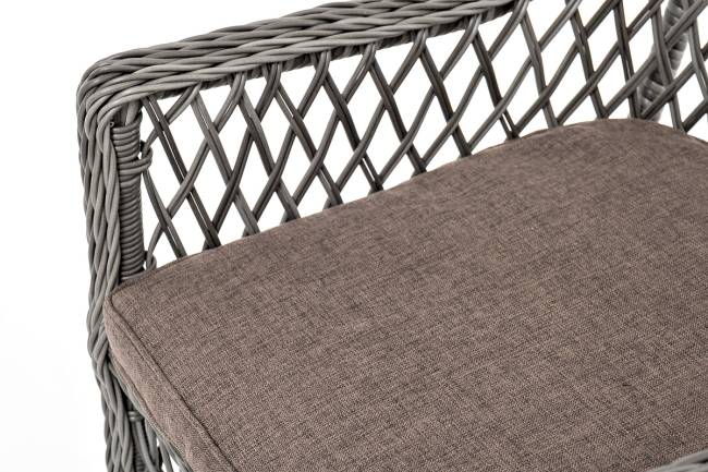 "Эспрессо - 80 L" обеденная группа плетеная, цвет графит