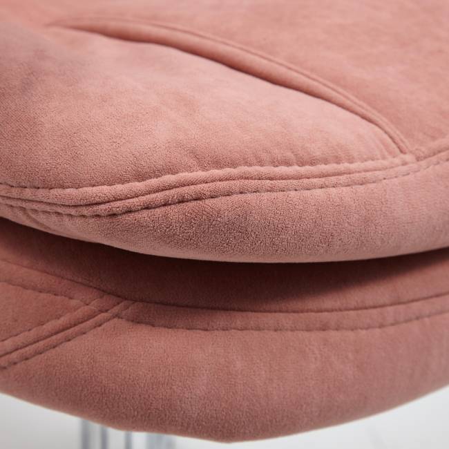 Кресло SOFTY LUX флок , розовый, 137 розовый флок Кресло SOFTY LUX флок , розовый, 137 розовый флок