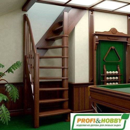 Деревянная лестница ЛС-91М Деревянная лестница ЛС-91М