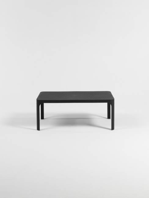 Столик пластиковый журнальный Net Table 100 антрацит 1000х600х400 мм