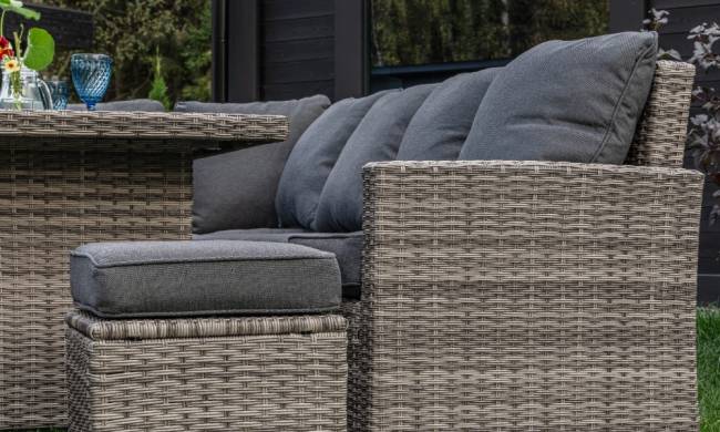 Угловой комплект ZORRO PLUS DOUBLE серого цвета Угловой комплект ZORRO PLUS DOUBLE серого цвета