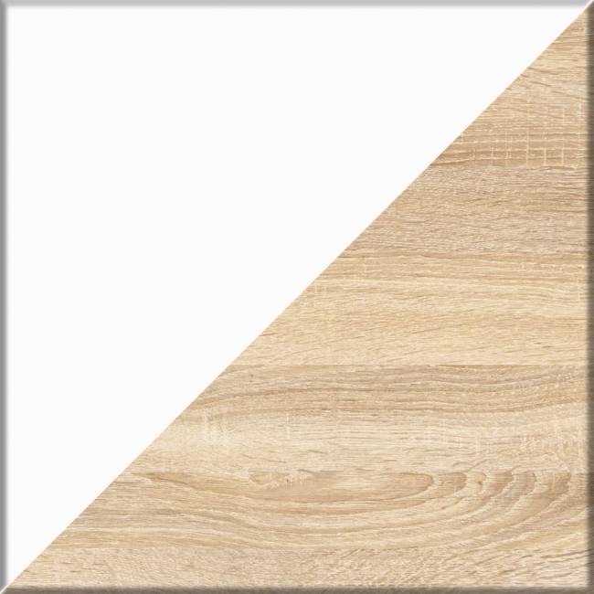 Тумба/антресоль Мори МА900.1 цвет дуб сонома/белый