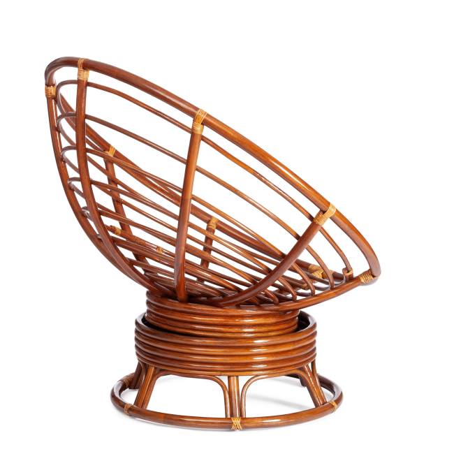 Кресло-качалка PAPASAN/ПАПАСАН w 23/01 B /без подушки/ 115х78х104 см, Pecan (орех) Pecan (орех)