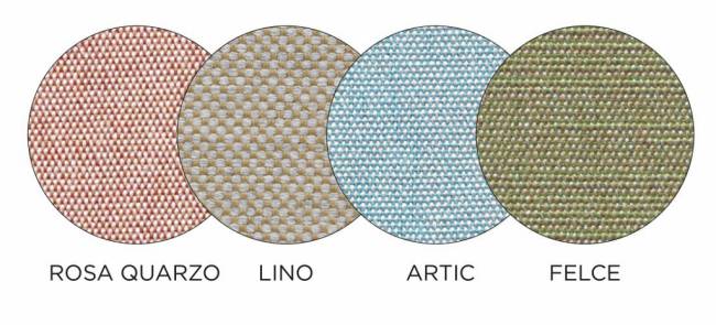 Кресло-качалка пластиковое с подушкой Folio табак, голубой 720х810-925х1190-1125 мм