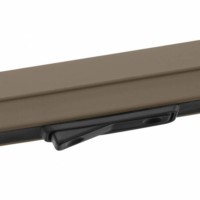 Кресло-качалка пластиковое с подушкой Folio табак, голубой 720х810-925х1190-1125 мм