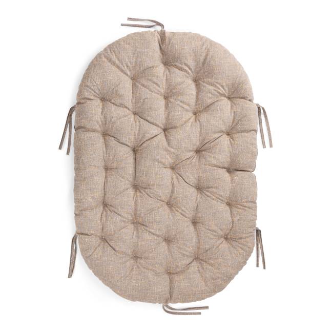 Диван Мамасан/Mamasan (23/02 W) /с подушкой/ 169х102х80см, коньячный, матрац 182х119см, рогожка, меланж Cognac (коньяк)