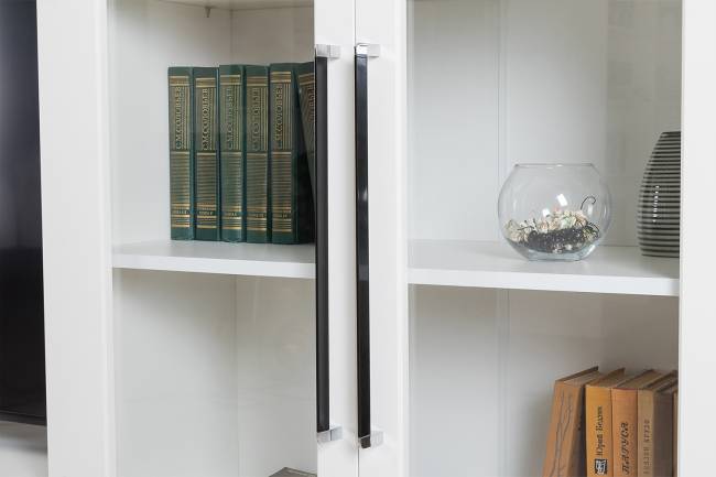 Большая стенка для гостиной Валенсия № 107 цвет белый шагрень Большая стенка для гостиной Валенсия № 107 цвет белый шагрень