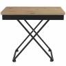 Стол универсальный трансформируемый АНДРЭ Loft ЛДСП дуб вотан/чёрный Стол универсальный трансформируемый АНДРЭ Loft ЛДСП дуб вотан/чёрный