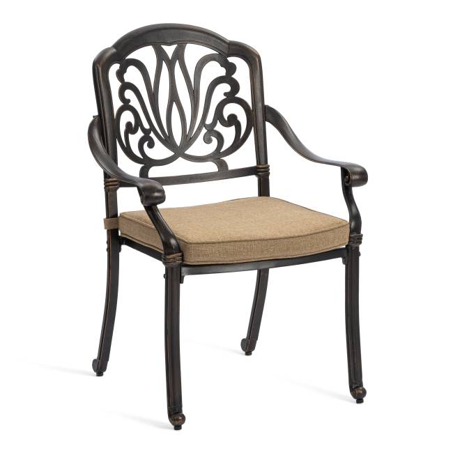 Комплект Secret de Maison Квартет/Quartet (стол+4 стула) алюминиевый сплав, бронзовый бронза/bronze алюминиевый сплав