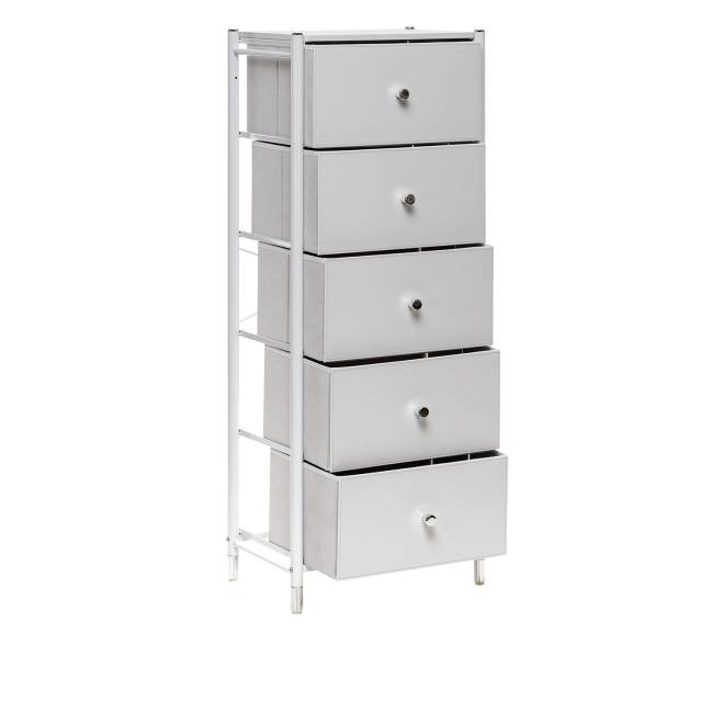 Комод Leset Хайди 5 ящиков Белый Белый Комод Leset Хайди 5 ящиков Белый Белый