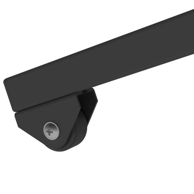 Стол универсальный трансформируемый АНДРЭ Loft ЛДСП интра/чёрный