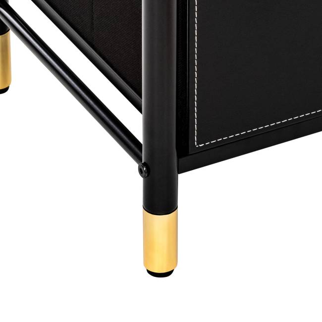 Комод Leset Хайди 5 ящиков Чёрный Чёрный Комод Leset Хайди 5 ящиков Чёрный Чёрный