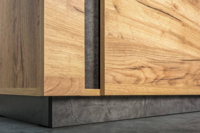 Стенка в гостиную Арчи № 4 цвет дуб крафт золотой/камень тёмный Стенка в гостиную Арчи № 4 цвет дуб крафт золотой/камень тёмный