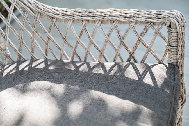 "Латте" обеденная группа плетеная, цвет бежевый "Латте" обеденная группа плетеная, цвет бежевый