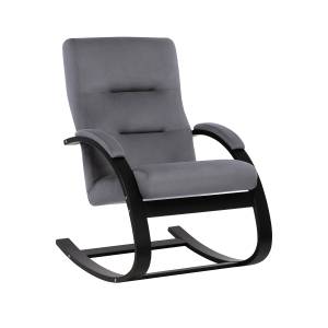Кресло-качалка Leset Милано Венге V32 серый Кресло-качалка Leset Милано Венге V32 серый