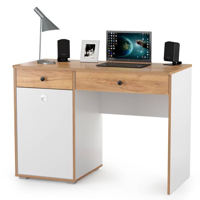 Вуди мебель в детскую с кроватью с ящиками № 38 цвет белый премиум/дуб крафт золотой/саванна латте Вуди мебель в детскую с кроватью с ящиками № 38 цвет белый премиум/дуб крафт золотой/саванна латте