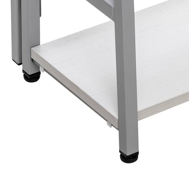 Стеллаж раскладной Leset Пако 800 трапеция Серый Стеллаж раскладной Leset Пако 800 трапеция Серый