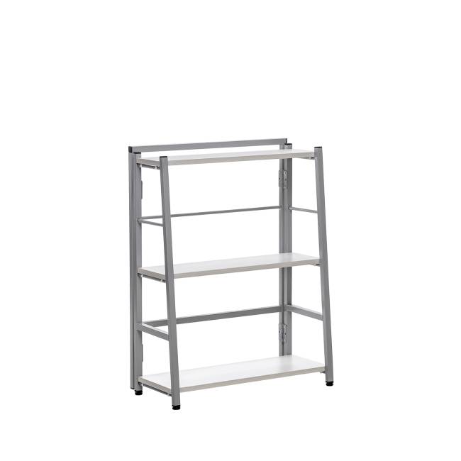 Стеллаж раскладной Leset Пако 800 трапеция Серый