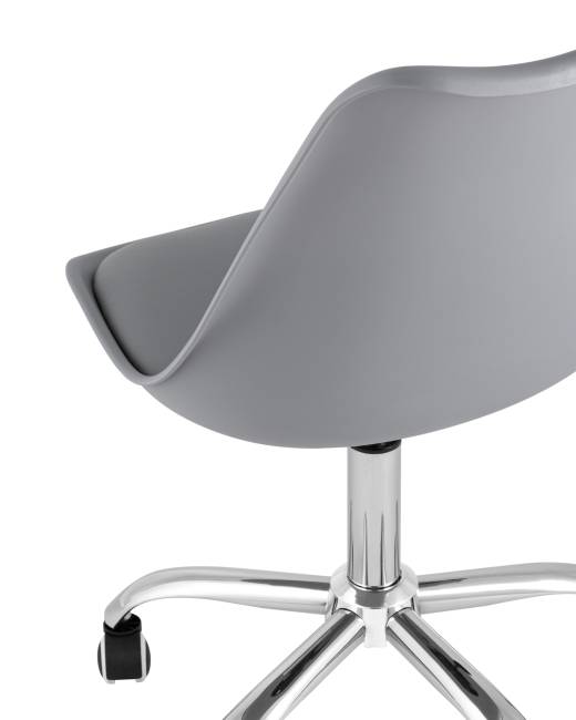 Стул офисный BLOK NEW пластиковый серый