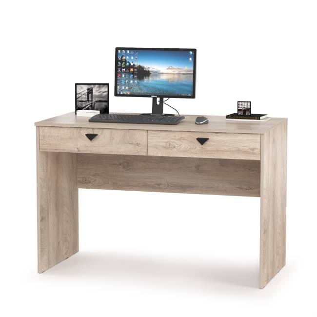 Бостон домашний офис № 31 цвет дуб эндгрейн элегантный/фасады МДФ милк рикамо софт