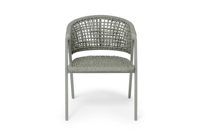 "Амстердам" плетеный стул из искусственного ротанга, цвет серый "Амстердам" плетеный стул из искусственного ротанга, цвет серый