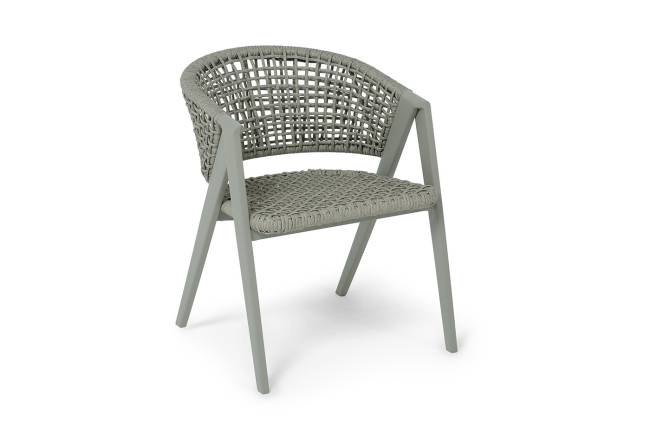 "Амстердам" плетеный стул из искусственного ротанга, цвет серый "Амстердам" плетеный стул из искусственного ротанга, цвет серый