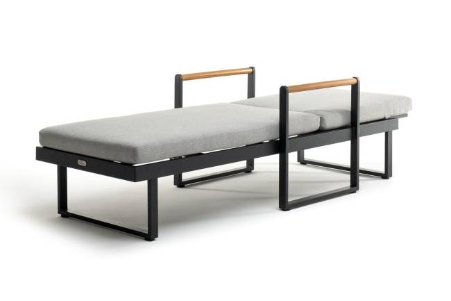 Шезлонг из алюминия МАЯ темный графит Шезлонг из алюминия МАЯ темный графит