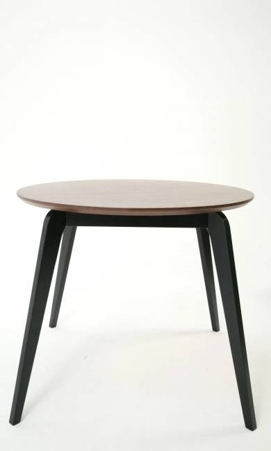 Стол Arki К 100 чёрный/орех