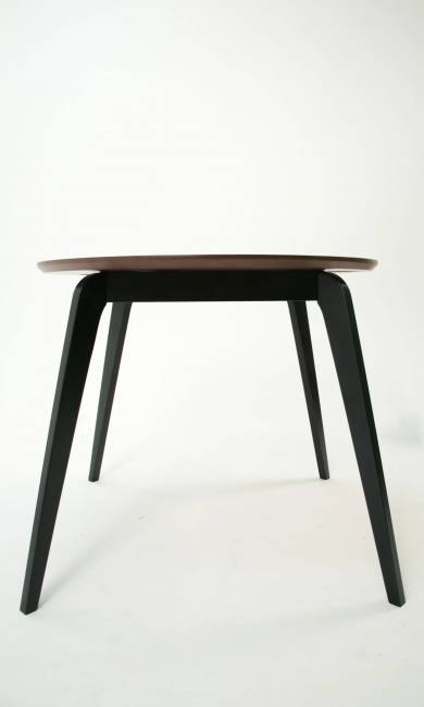 Стол Arki К 100 чёрный/орех