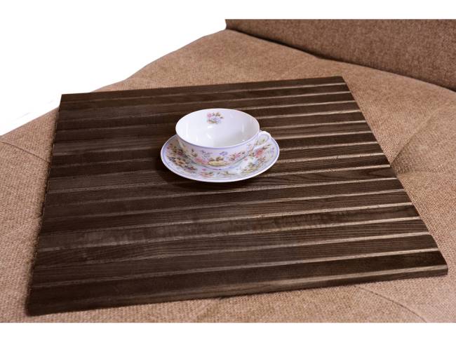 Накладка на диван П 7 средне-коричневый