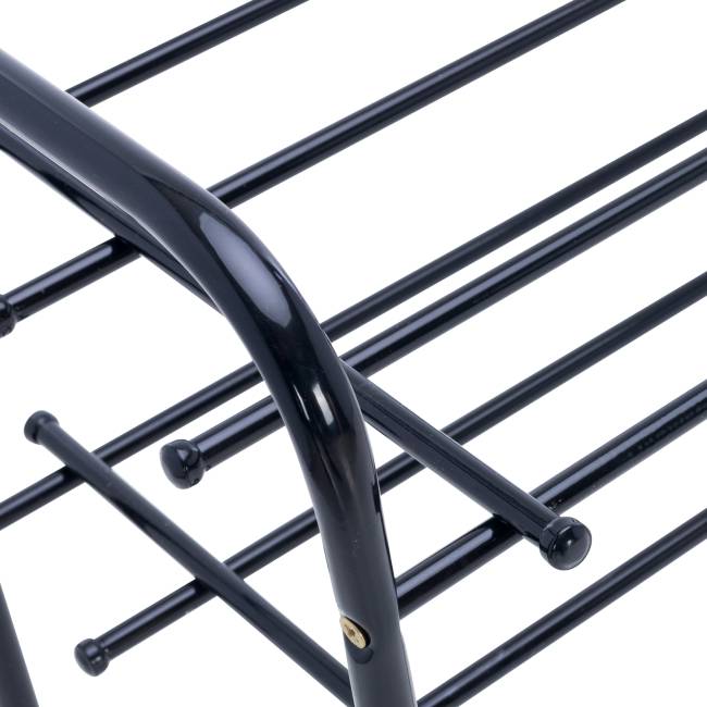 Обувница Leset Комо 3 с колесами Чёрный