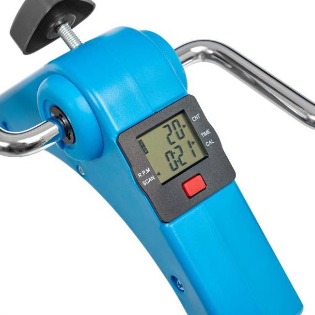 Мини велотренажер, складной Bradex SF 0579, синий Мини велотренажер, складной Bradex SF 0579, синий