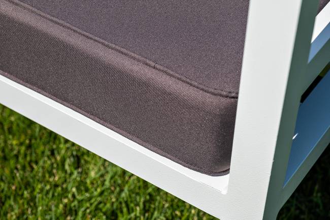 "Глория" модуль диванный правый, каркас из алюминия "Глория" модуль диванный правый, каркас из алюминия