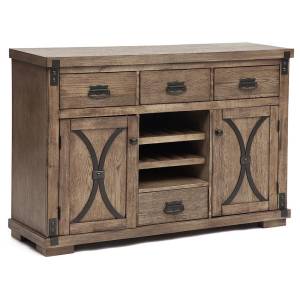 Комод ROOKERY (mod. 4280-SE(R)) дерево гевея, МДФ, 142 х 44 х 96 см, античный дуб античный дуб дерево гевея, МДФ