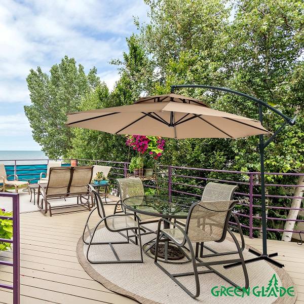 Зонт садовый Green Glade 8803 светло-коричневый Зонт садовый Green Glade 8803 светло-коричневый