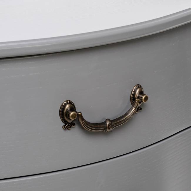 Комод Leset "Джульетта" узкий (5 ящ.) Серый ясень Комод Leset "Джульетта" узкий (5 ящ.) Серый ясень