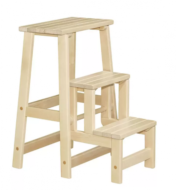 Табурет-стремянка Марк, Натуральное дерево Табурет-стремянка Марк, Натуральное дерево