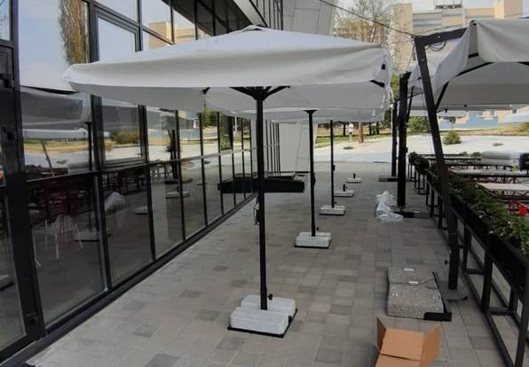 Зонт профессиональный 2.5х2.5 м Avocado Clips 2500х2500 мм Зонт профессиональный 2.5х2.5 м Avocado Clips 2500х2500 мм