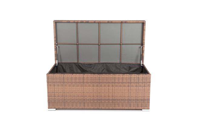 "Порту" сундук водонепроницаемый из искусственного ротанга, цвет коричневый "Порту" сундук водонепроницаемый из искусственного ротанга, цвет коричневый