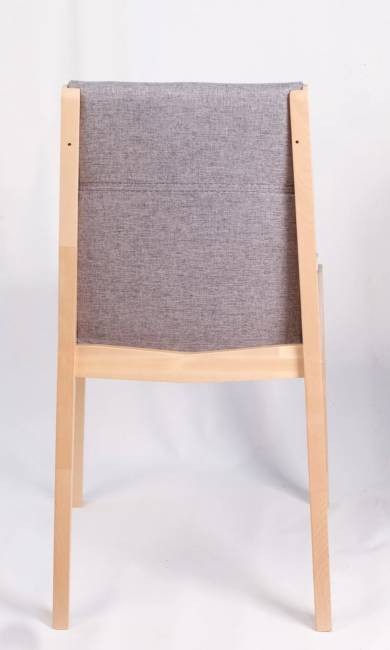 Стул Твит, Натуральное дерево/Серый