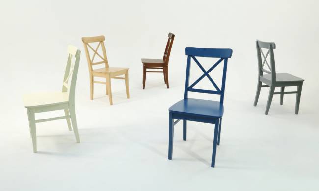 Стул Ингольф ПМ орех/бежевый Стул Ингольф ПМ орех/бежевый