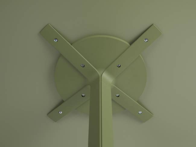 Подстолье металлическое Frasca Maxi Fix агава 585х585х720 мм Подстолье металлическое Frasca Maxi Fix агава 585х585х720 мм