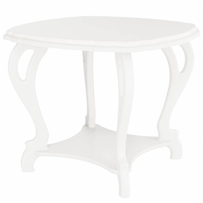 Стол журнальный Кофейный П молочный дуб Л