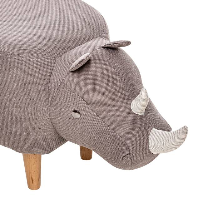 Пуф Leset Носорожек Milos 16, компаньон Milos 02 Бук